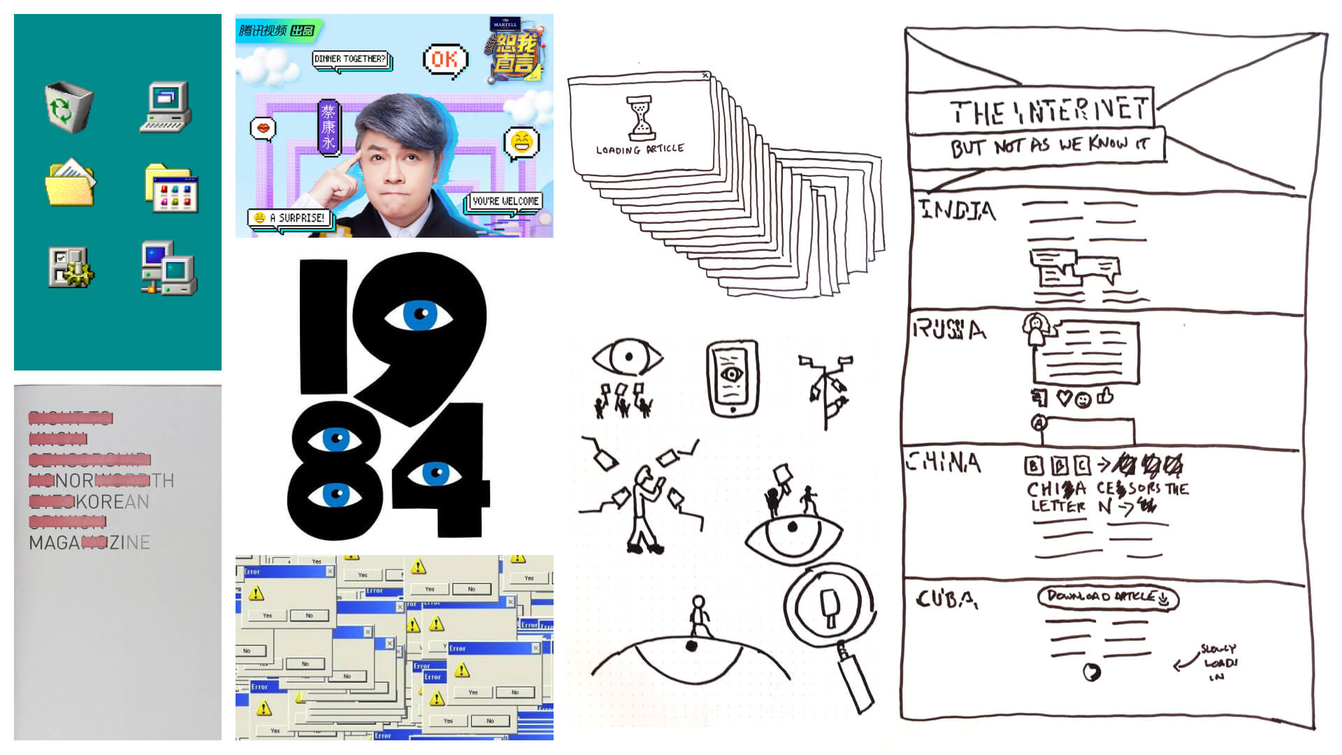 A collection of technology research and sketches